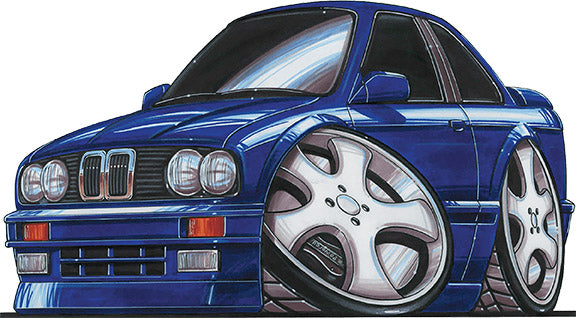 BMW E30 Coupe Silver 195 Koolart T-Shirt for Youth – Supercar Shirts